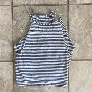 lululemon cross back crop tank